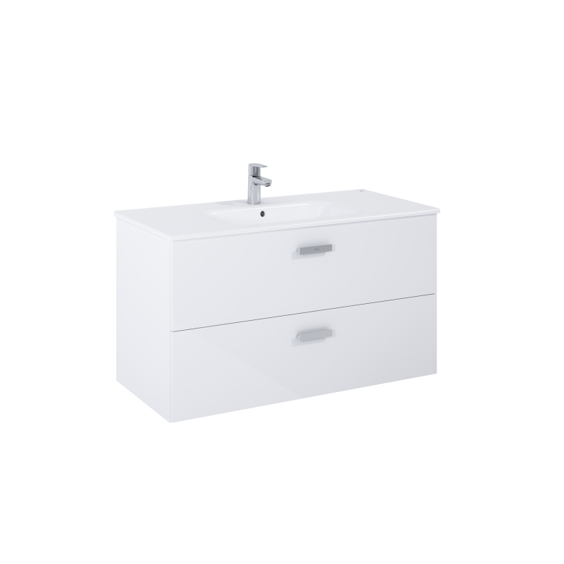VICTORIA BASIC Zestaw Unik szuflady 100 cm biały ROCA A855851806