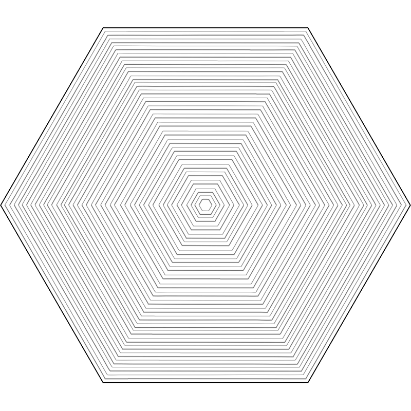 Dekor ścienny Cielo e Terra Geometry 1 22,1x19,2 MAT REKT. GAT.1 (P.44521)