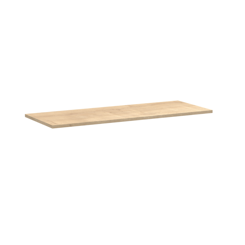 Blat łazienkowy 120 cm MDF jasny dąb 2,8 cm ROCA A857783464