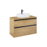 Szafka GAP PRO do kompletacji z blatem 100 cm Jasny Dąb ROCA A857901464