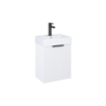 REEF Zestaw łazienkowy Unik 45 cm, biały mat (bez syfonu) ROCA A852446529