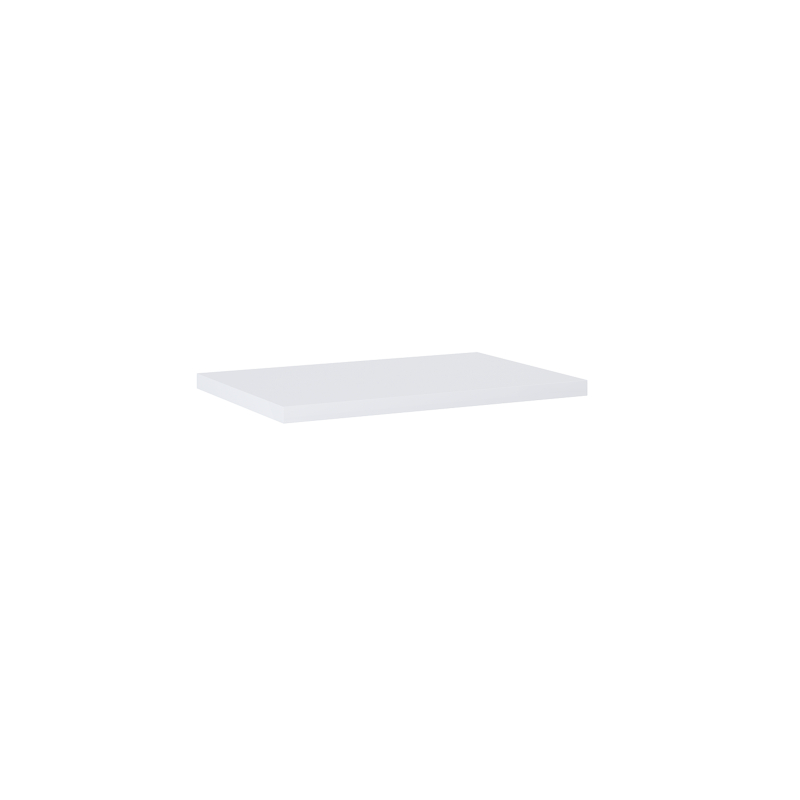 KWADRO Blat łazienkowy 60 cm MDF, biały połysk ROCA A857963806