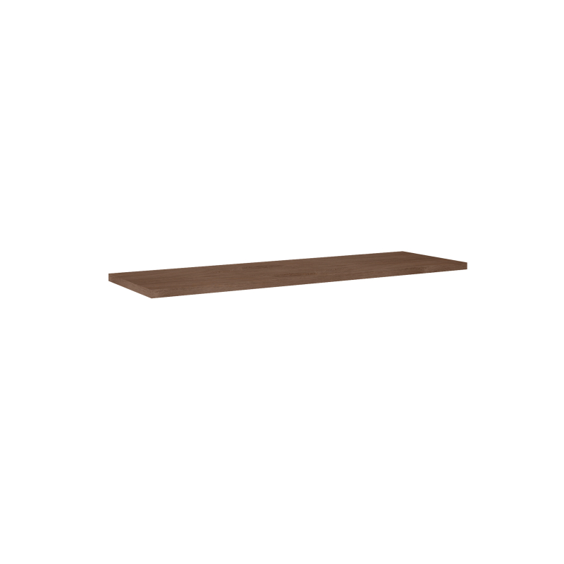 KWADRO Blat łazienkowy 140 cm MDF, orzech ROCA A857967579