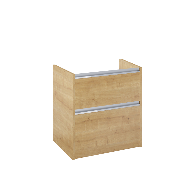 GAP PRO Szafka łazienkowa Compacto 60 cm, do kompletacji z umywalką GAP, jasny dąb ROCA A857908464
