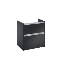 GAP PRO Szafka łazienkowa Compacto 60 cm, do kompletacji z umywalką GAP, czarny mat ROCA A857908532