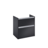 GAP PRO Szafka łazienkowa Compacto 60 cm, do kompletacji z umywalką GAP, czarny mat ROCA A857908532