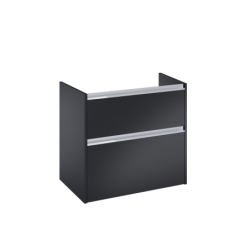GAP PRO Szafka łazienkowa 80 cm wersja lewa, do kompletacji z blatem lub umywalką GAP, czarny mat ROCA A857899532