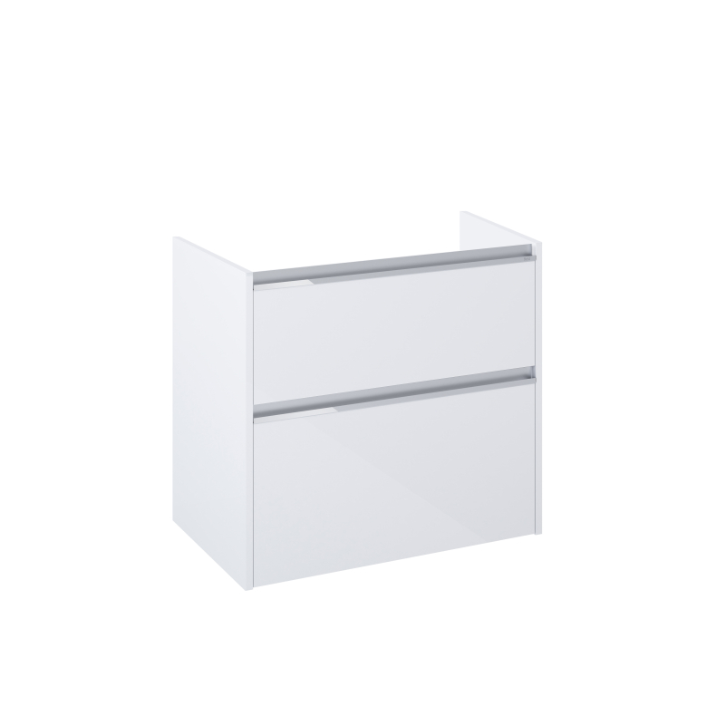 GAP PRO Szafka łazienkowa 80 cm wersja lewa, do kompletacji z blatem lub umywalką GAP, biały połysk ROCA A857899806