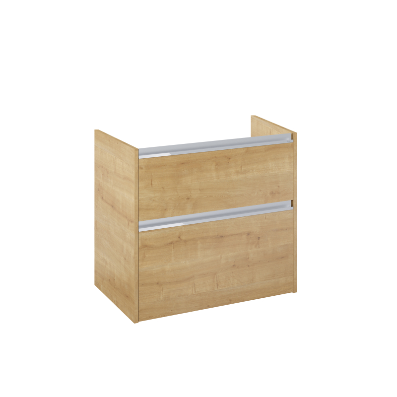 GAP PRO Szafka łazienkowa 100 cm wersja prawa, do kompletacji z blatem lub umywalką GAP, jasny dąb ROCA A857903464