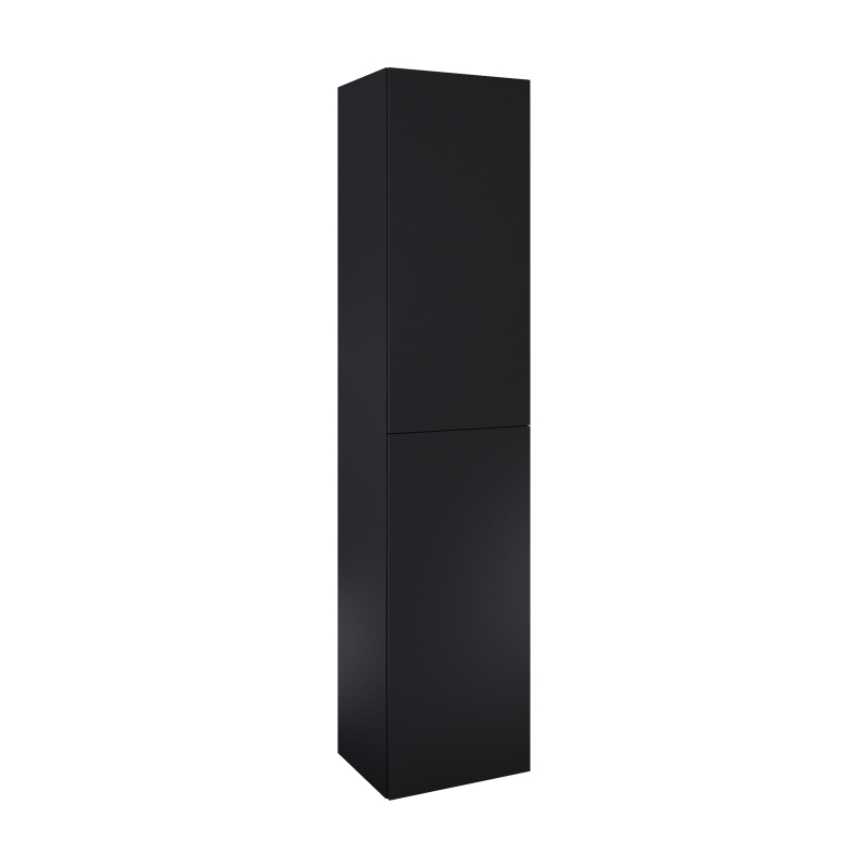 EXTRA Kolumna łazienkowa wysoka z 2 drzwiami standard (35,2), czarny mat ROCA A857956532