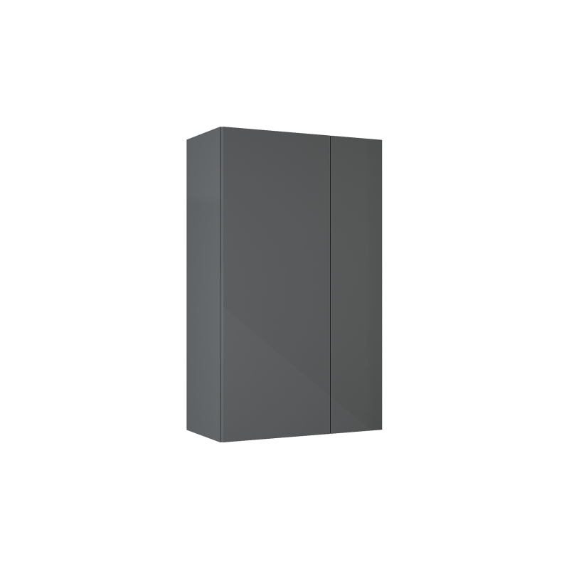 EXTRA Kolumna łazienkowa niska z 2 drzwiami standard (31,6), antracyt połysk ROCA A857961153