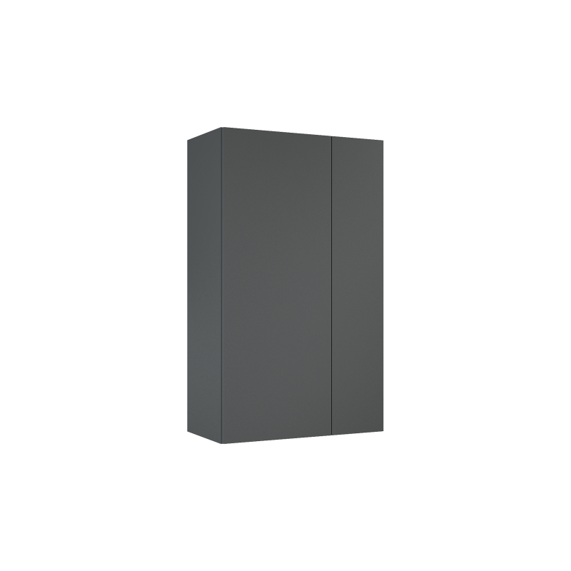 EXTRA Kolumna łazienkowa niska z 2 drzwiami standard (31,6), antracyt mat ROCA A857961531