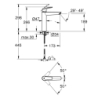 Eurosmart Bateria umywalkowa,  Rozmiar XL GROHE 23971003