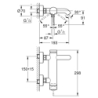 Essence Jednouchwytowa bateria wannowa GROHE 33624DA1
