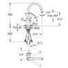 Concetto Jednouchwytowa bateria zlewozmywakowa, DN 15 GROHE 32663003