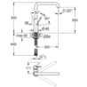 Essence Jednouchwytowa bateria zlewozmywakowa, DN 15 GROHE 30269000