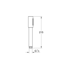 Rainshower Aqua Stick Jednostrumieniowy prysznic ręczny GROHE 26866A00