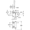 Essence Jednouchwytowa bateria wannowa GROHE 25249001