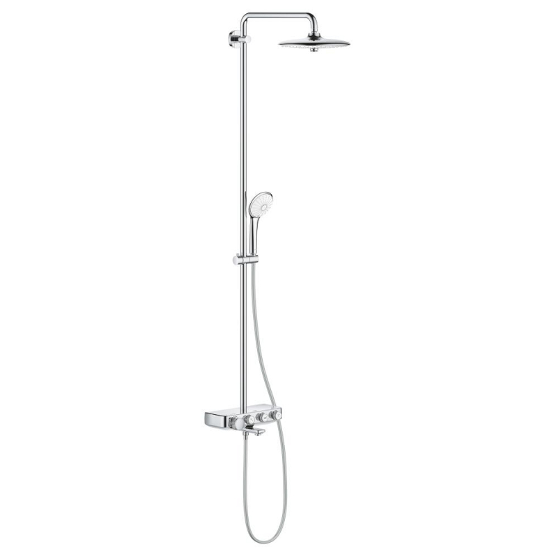 Euphoria SmartControl System 260 Mono System wannowo-prysznicowy z termostatem do montażu ściennego GROHE 26510000