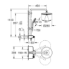 Euphoria SmartControl System 260 Mono System prysznicowy z termostatem do montażu ściennego GROHE 26509000